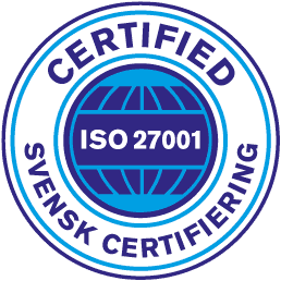 We are now ISO-certified in information security!